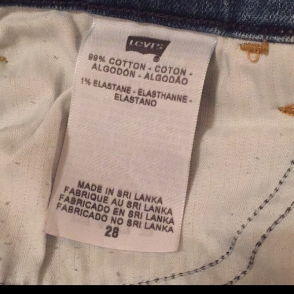 Levi's Button Fly Denim‎ Shorts - Picture 4 of 4